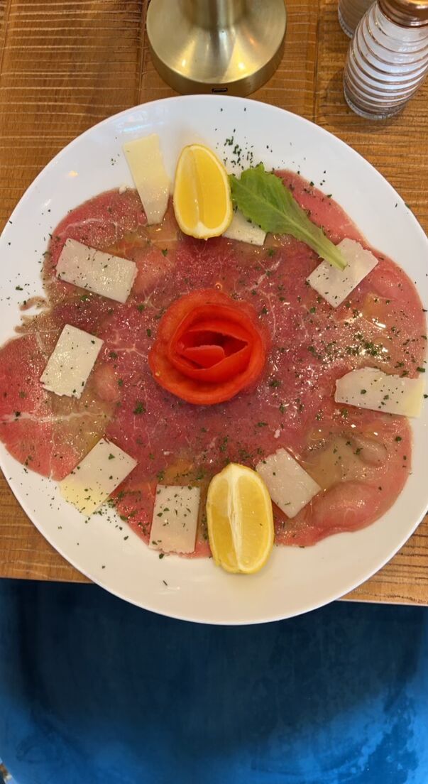 Carpaccio de boeuf