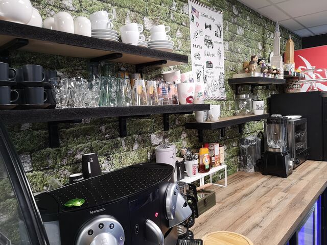 laboratoire à cafés, latte, smoothies et autres yo'shake !