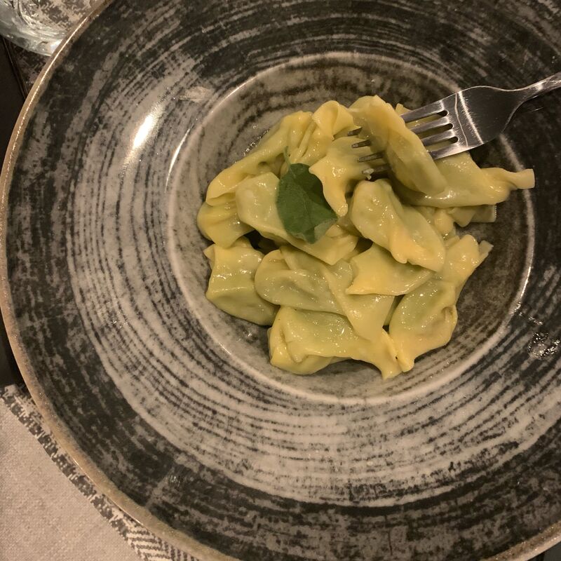 Tortelli Piacentini al burro e salvia