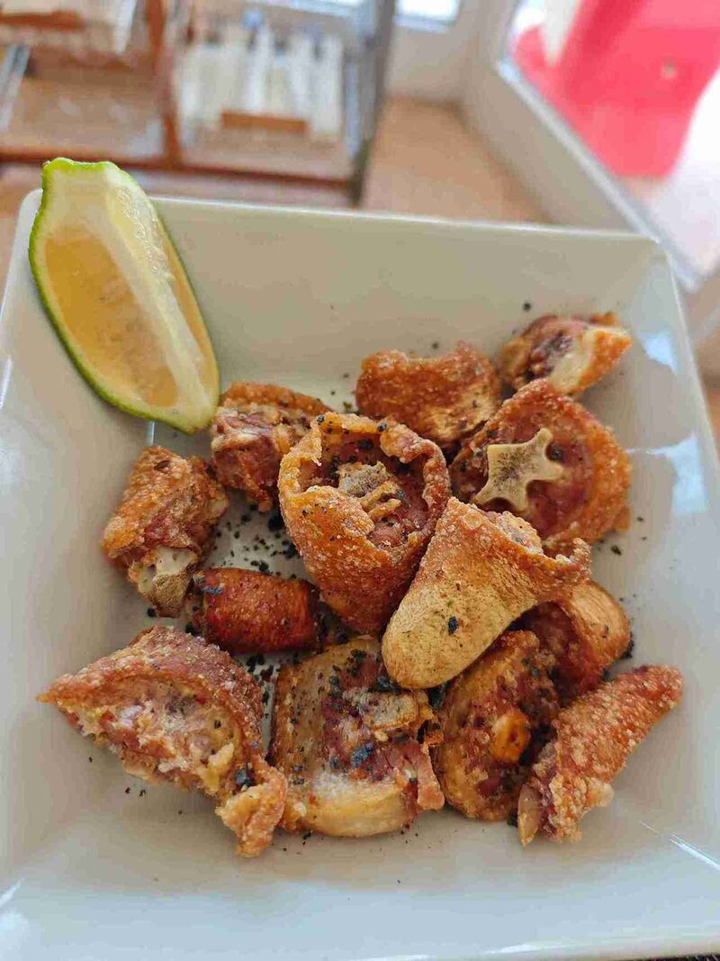 rabo cerdo frito 
