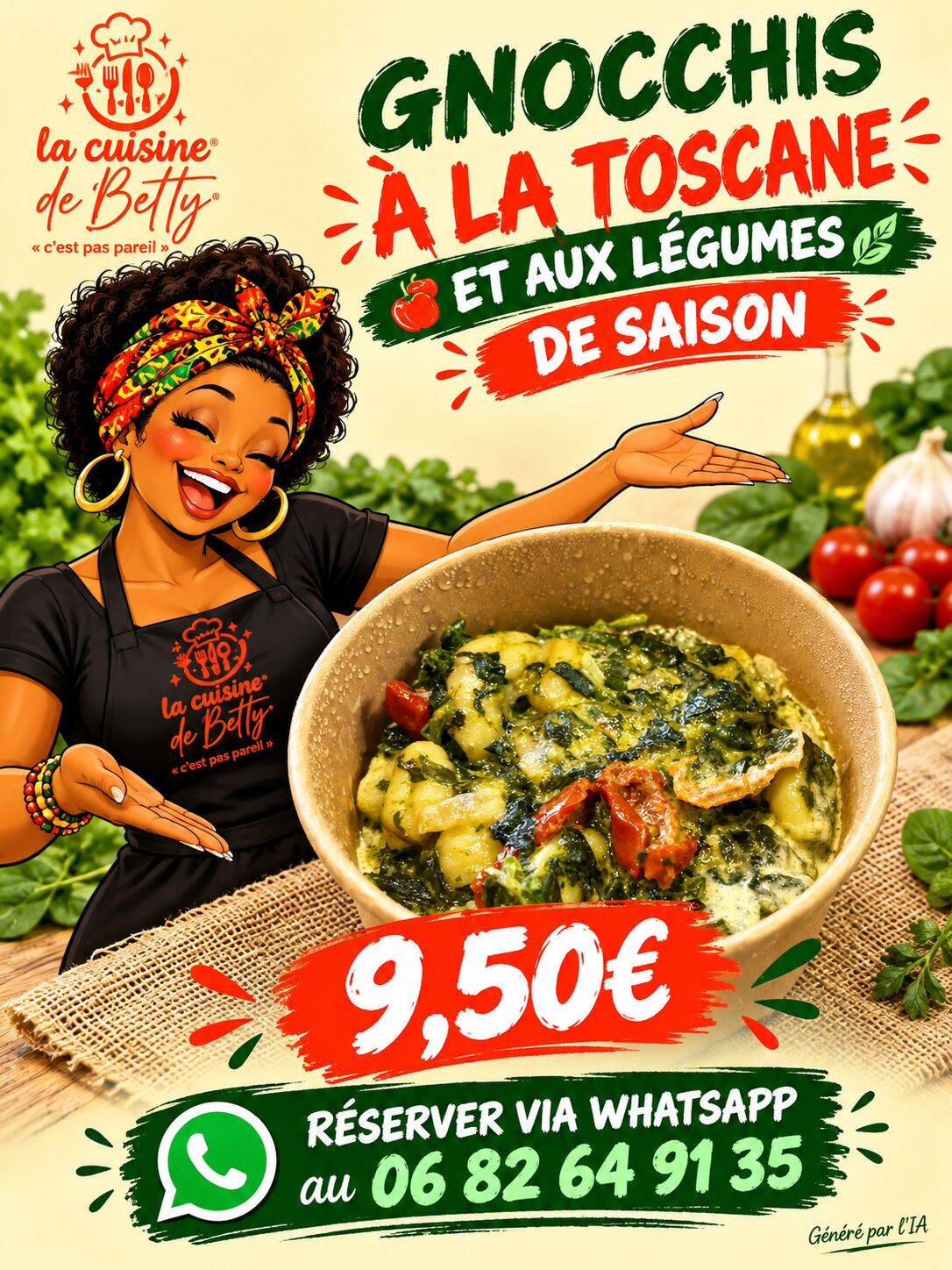 Au menu du vendredi 09 octobre 
