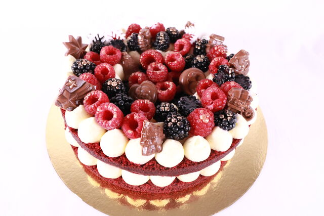 Ma couronne fruits rouge