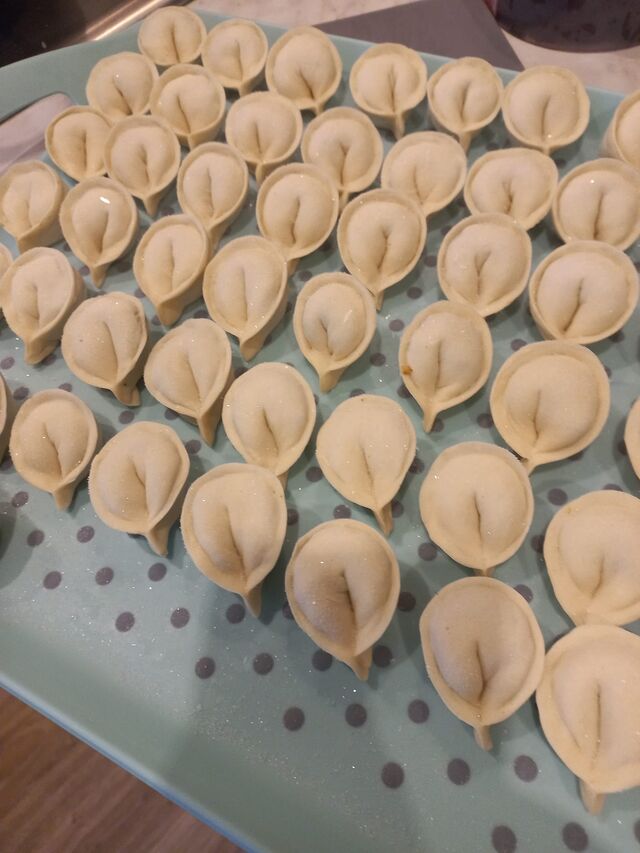 Uszka z kapustą i grzybami