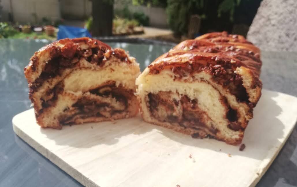 Babka à la pâte à tartiner