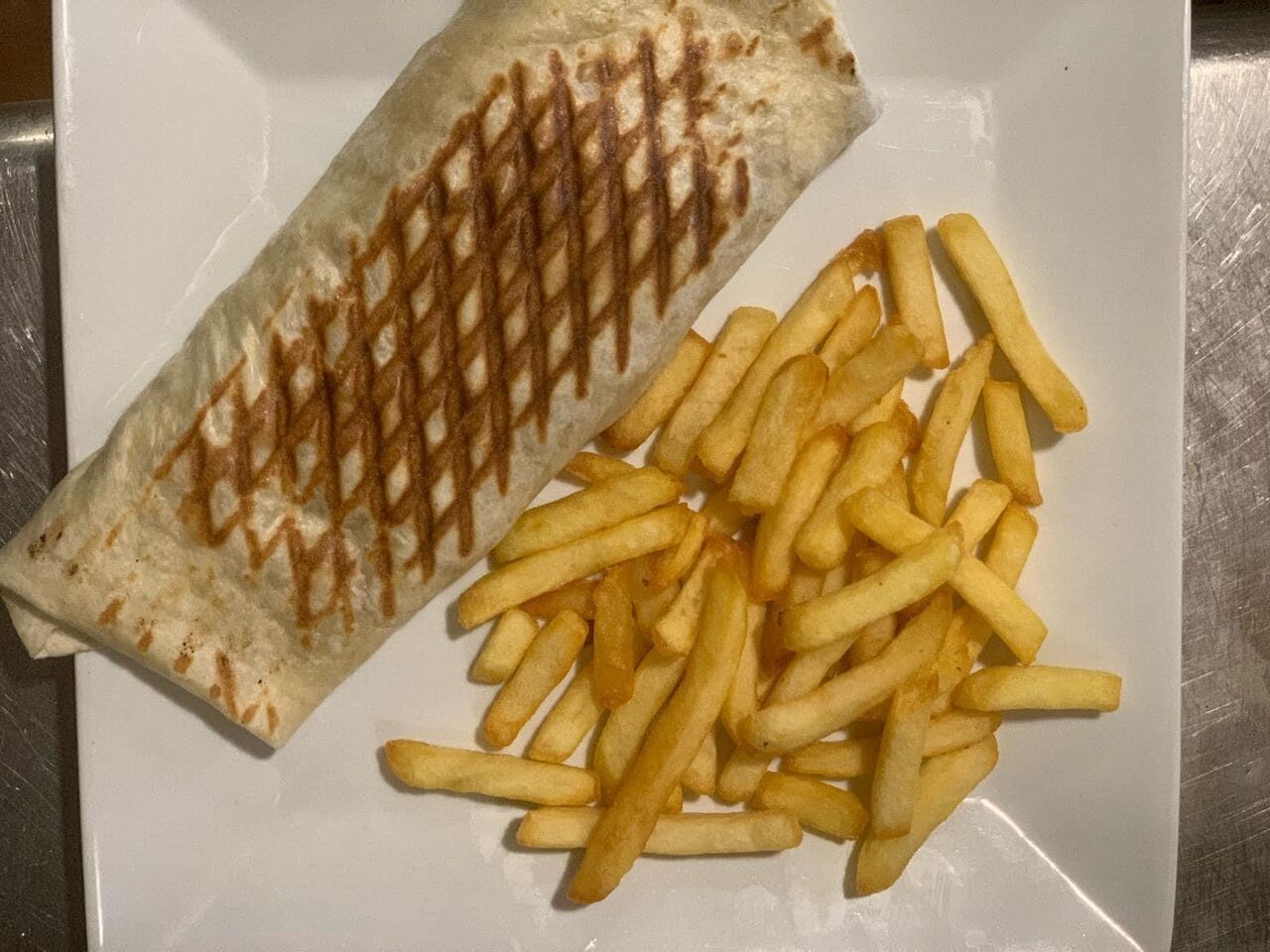Galette kebab Frites 7€