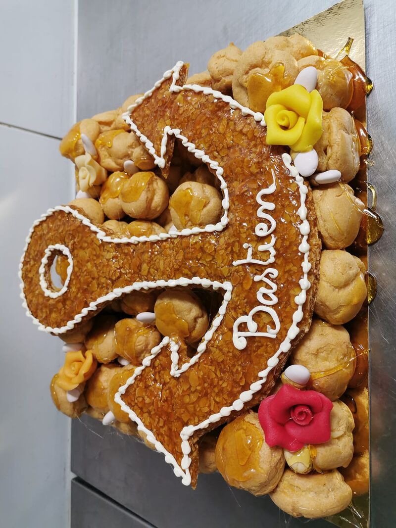 Pièce montée ancre