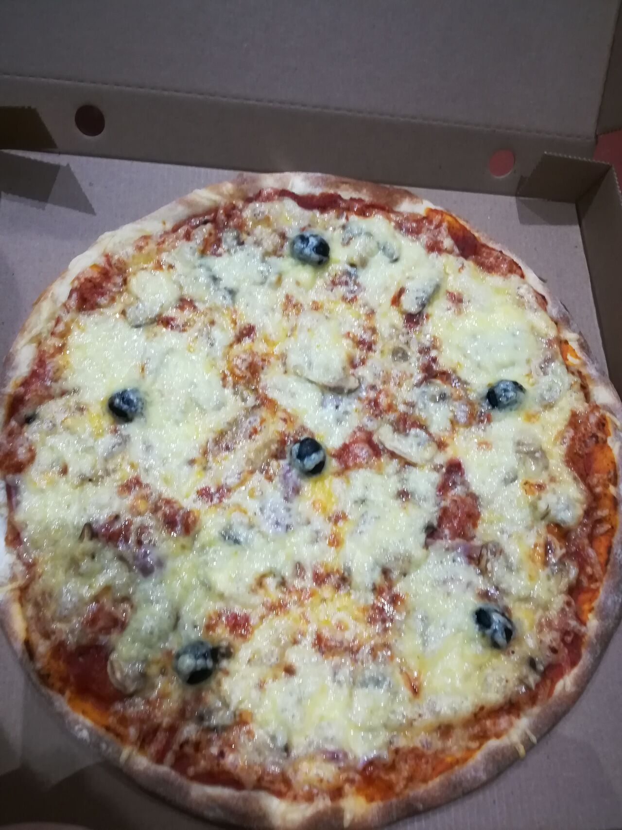 Hummmmmm la bonne pizza