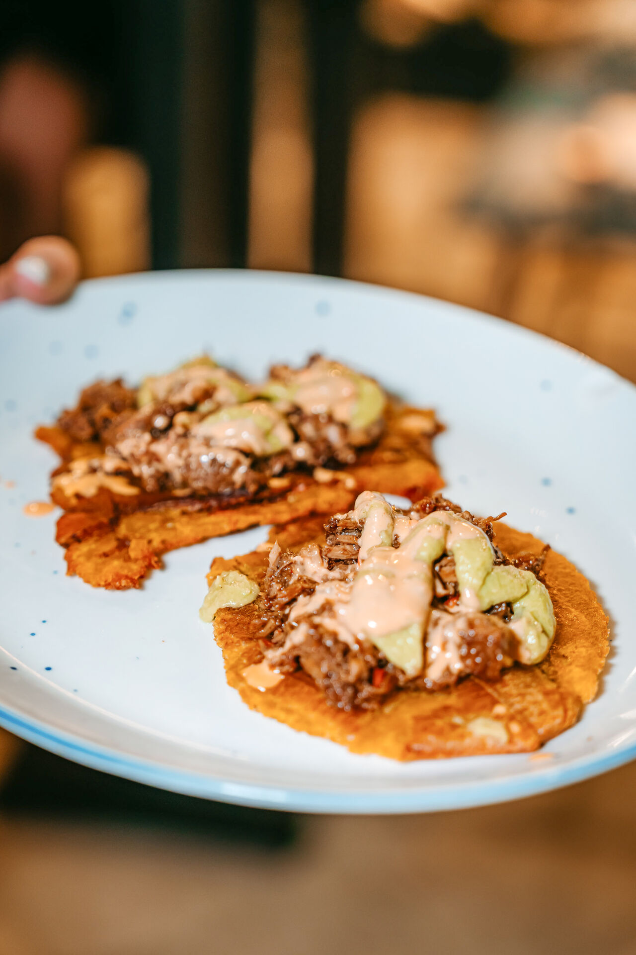 Patacón con Costilla