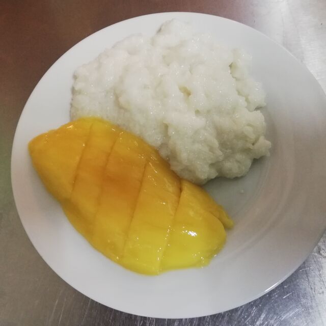 Sticky Rice mit Mango