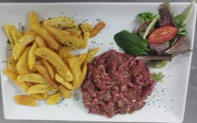 Tartare de boeuf maison