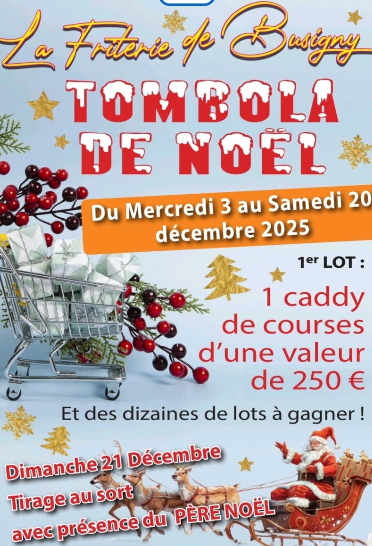 Tombola de Noël 2025