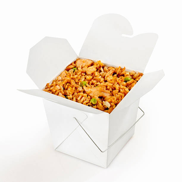 Fried rice crevettes