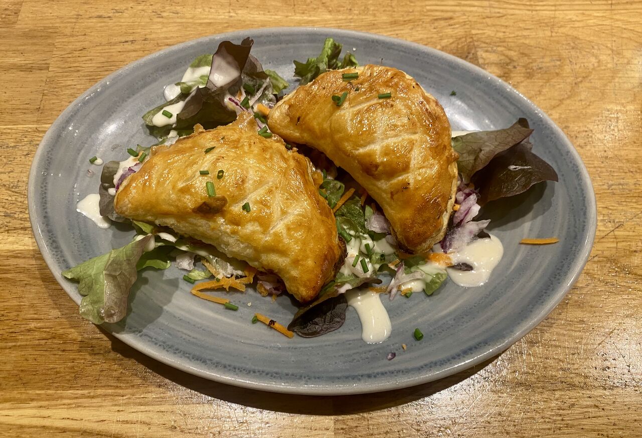 Feuilleté au chèvre 