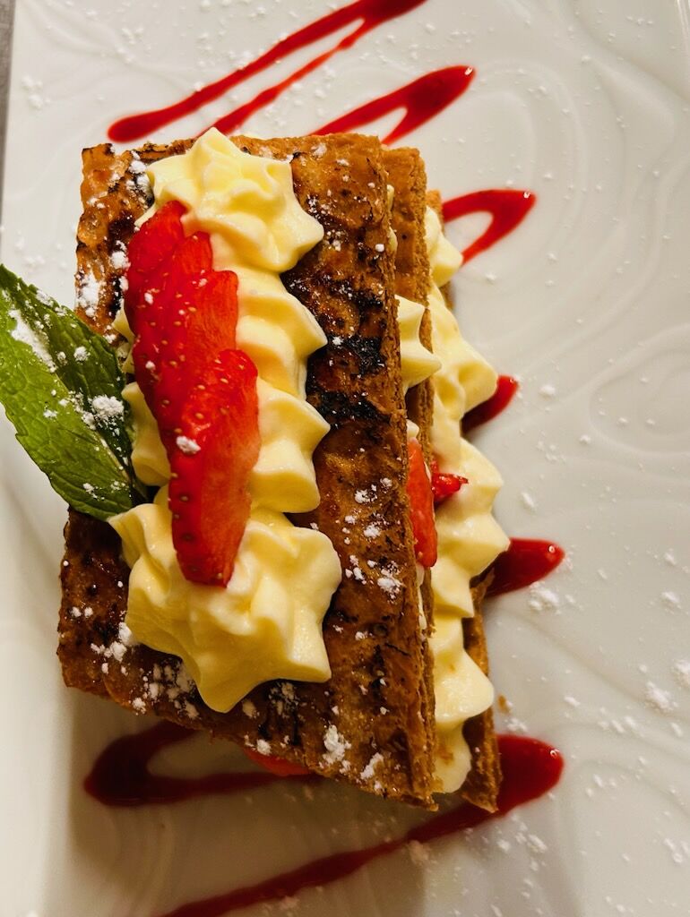 Mille feuilles aux fraises