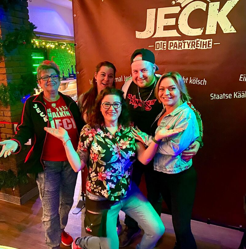 auch die JECK-Crew ist gern dabei