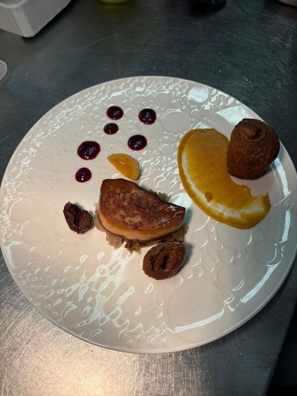 Foie gras et choucroute