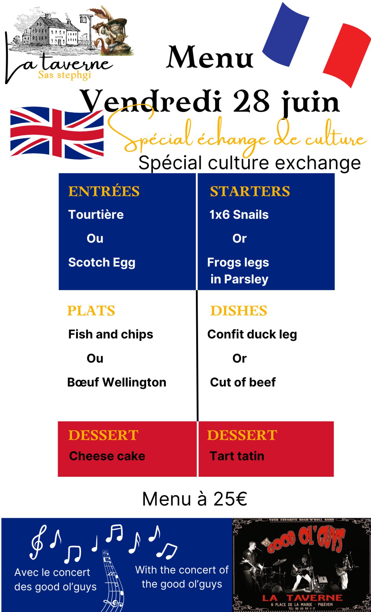 Soirée échange de culture