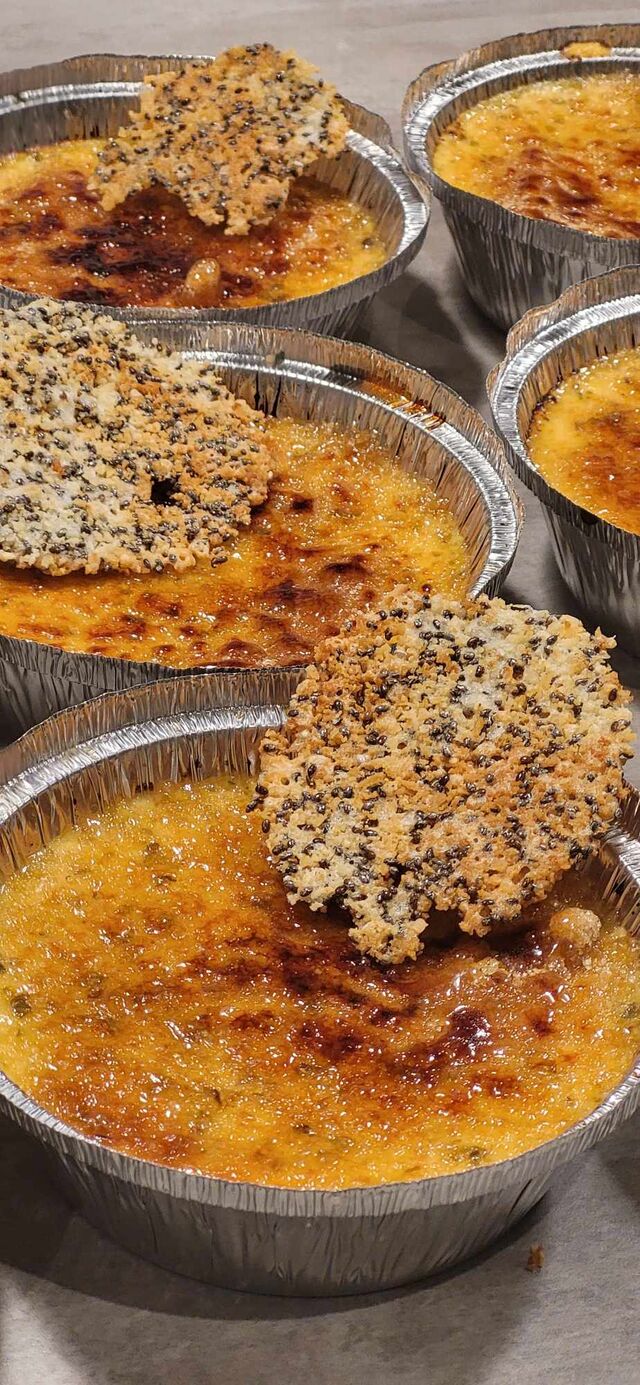 Crème brûlée de potiron
