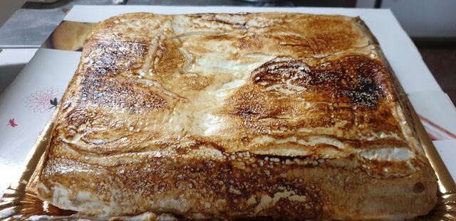 Souffle crema y merengue