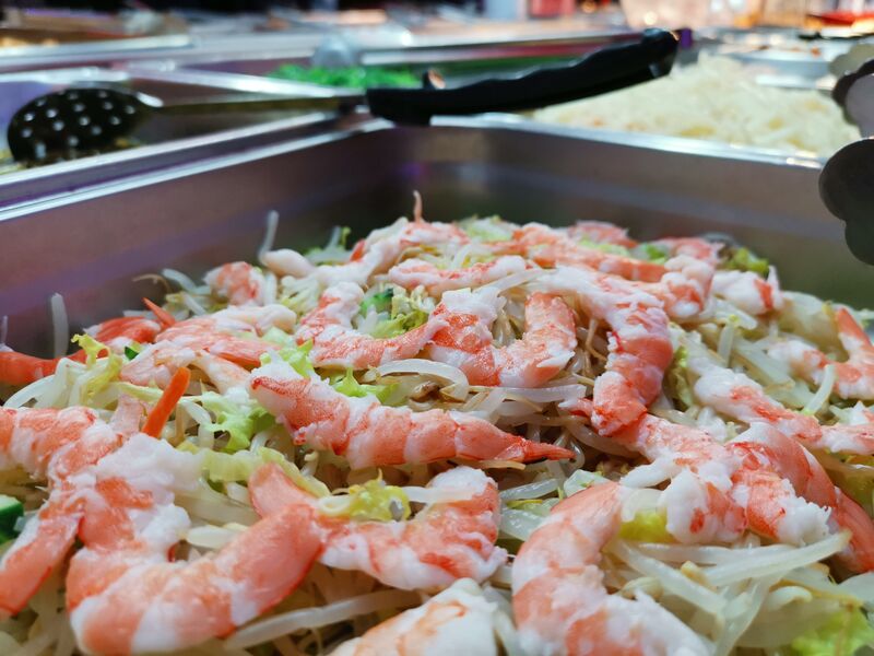 Salade crevettes
