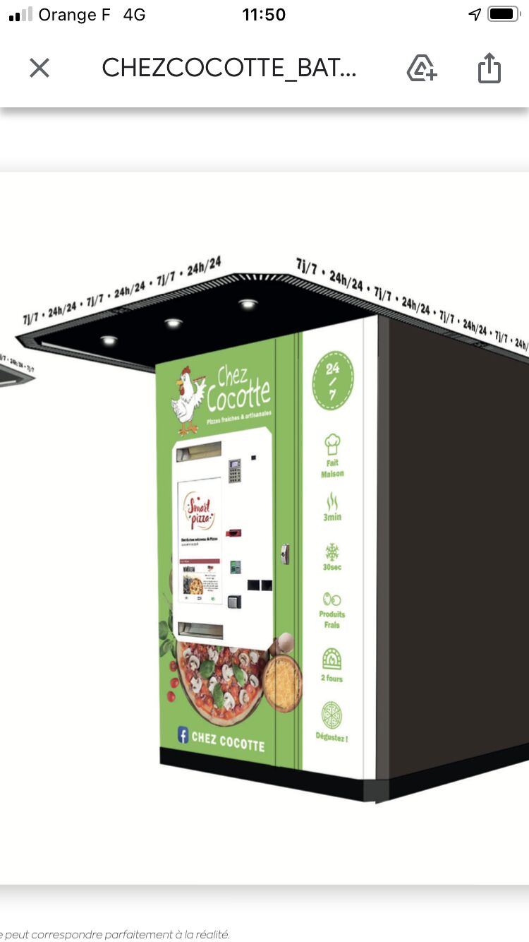 DISTRIBUTEUR A PIZZAS 