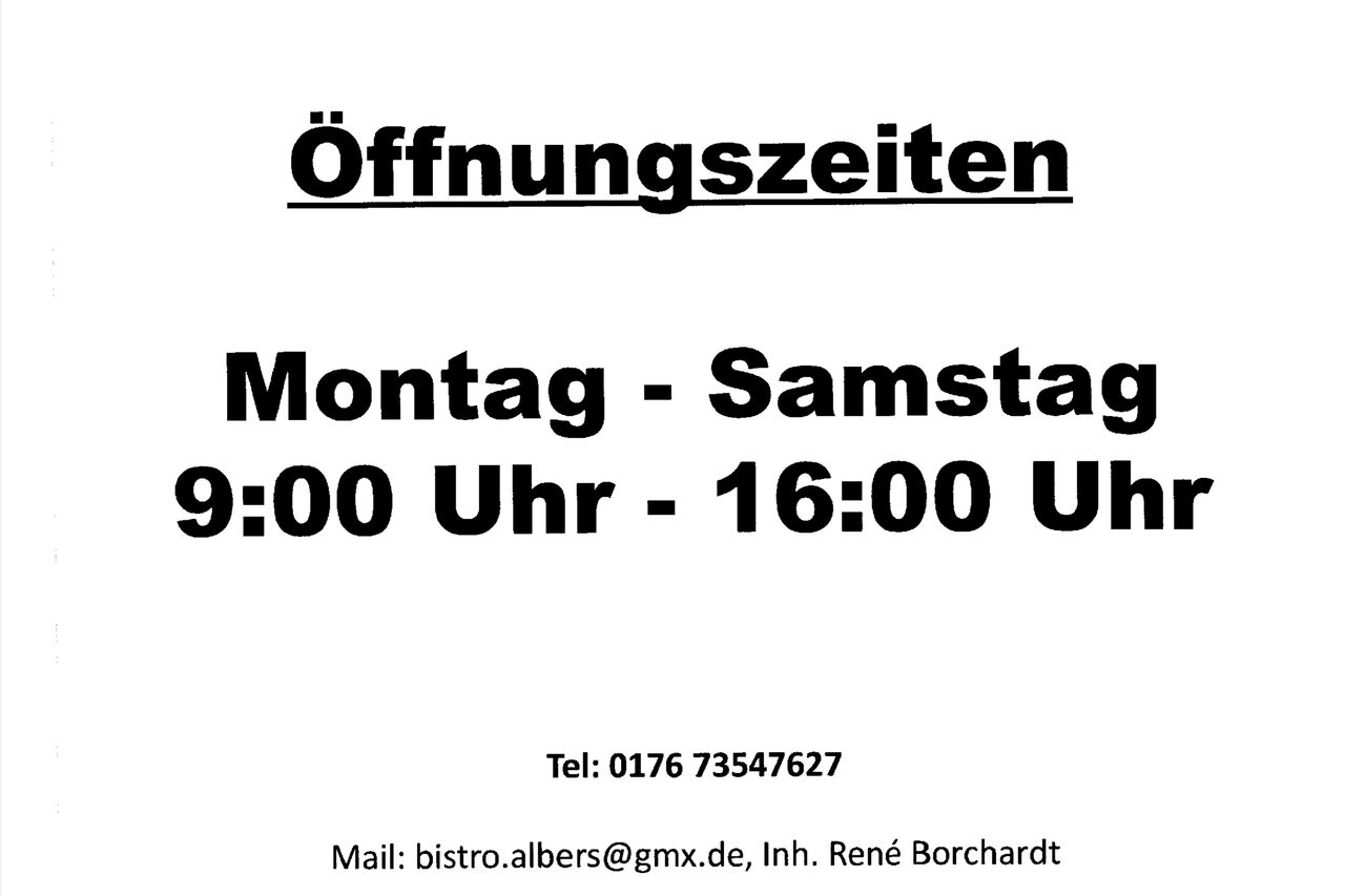 Unsere Öffnungszeiten