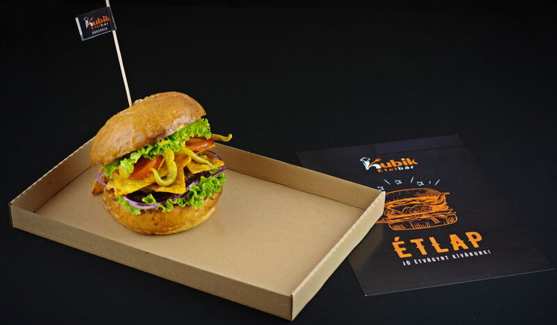 Macho Nacho Prémium Hamburger