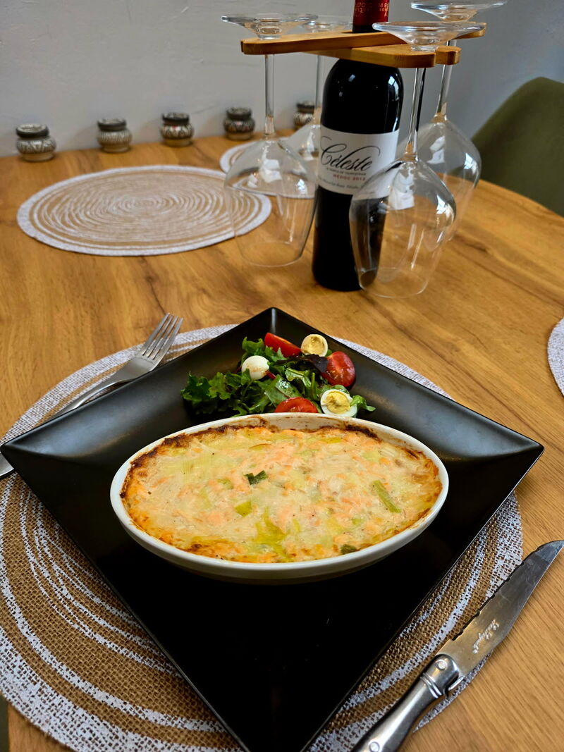 Blanquette de saumon aux petits légumes 