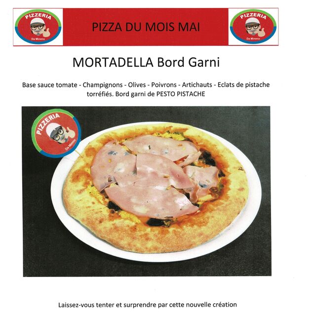 Pizza du mois de mai