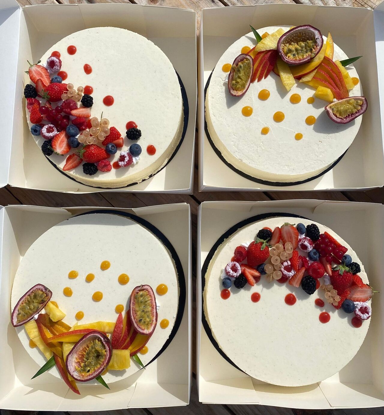 Entremets aux fruits