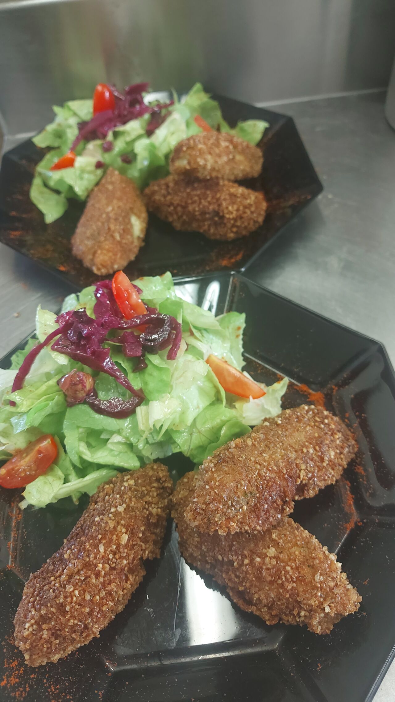 Bolinhos de baccaliau accra de morue)