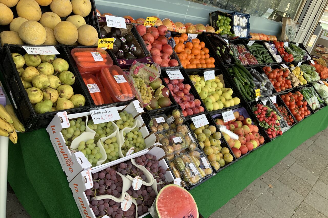 Unser Obst und Gemüse Angebot.