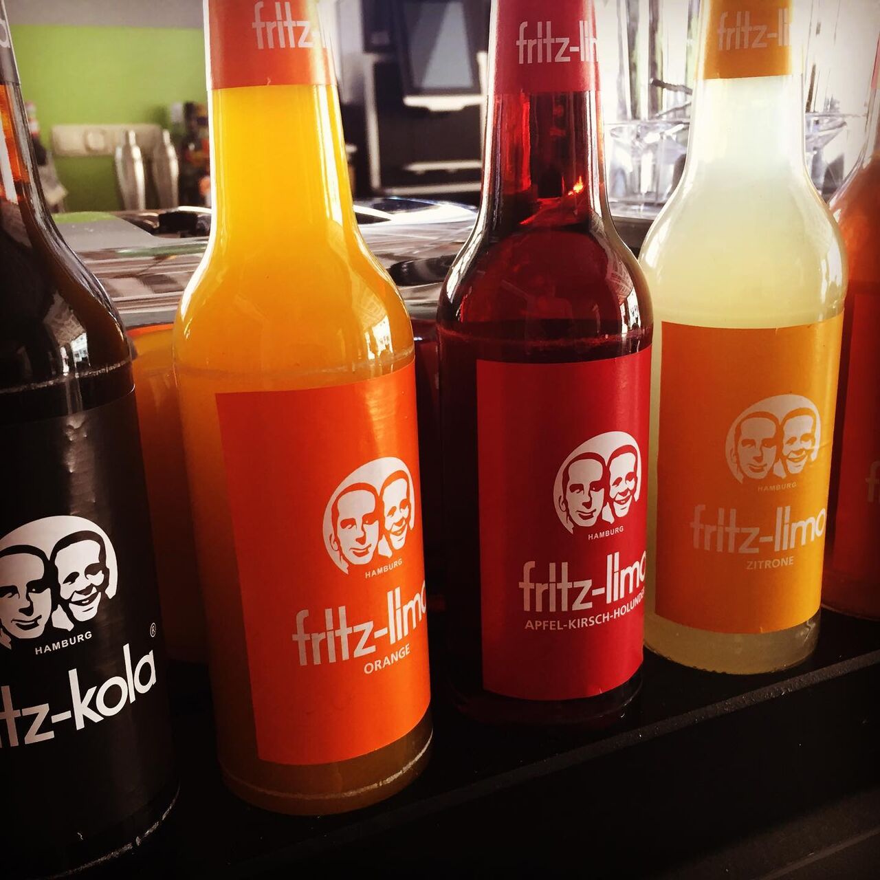 Fritz Kola und Fritz Limos 