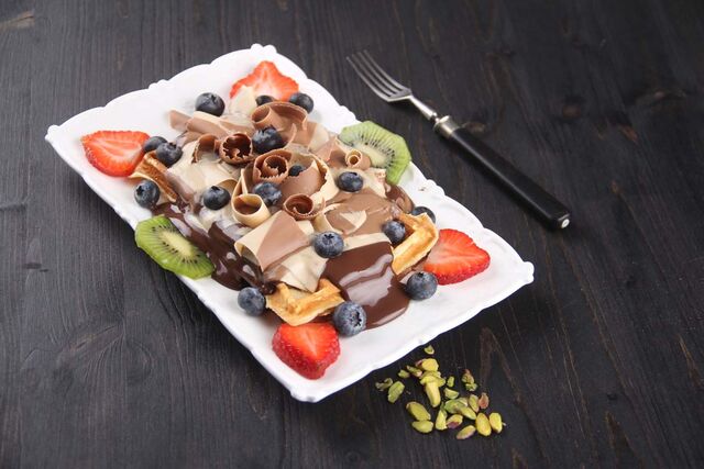 Sweety-Früchte-Crêpe-Teller ~