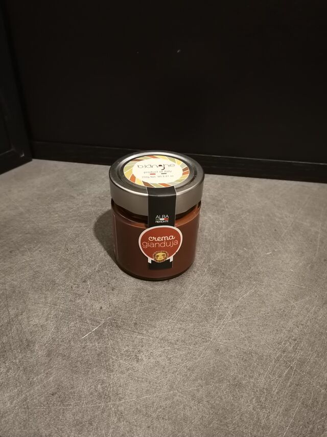 Crème de gianduja 250g=14.90€ 