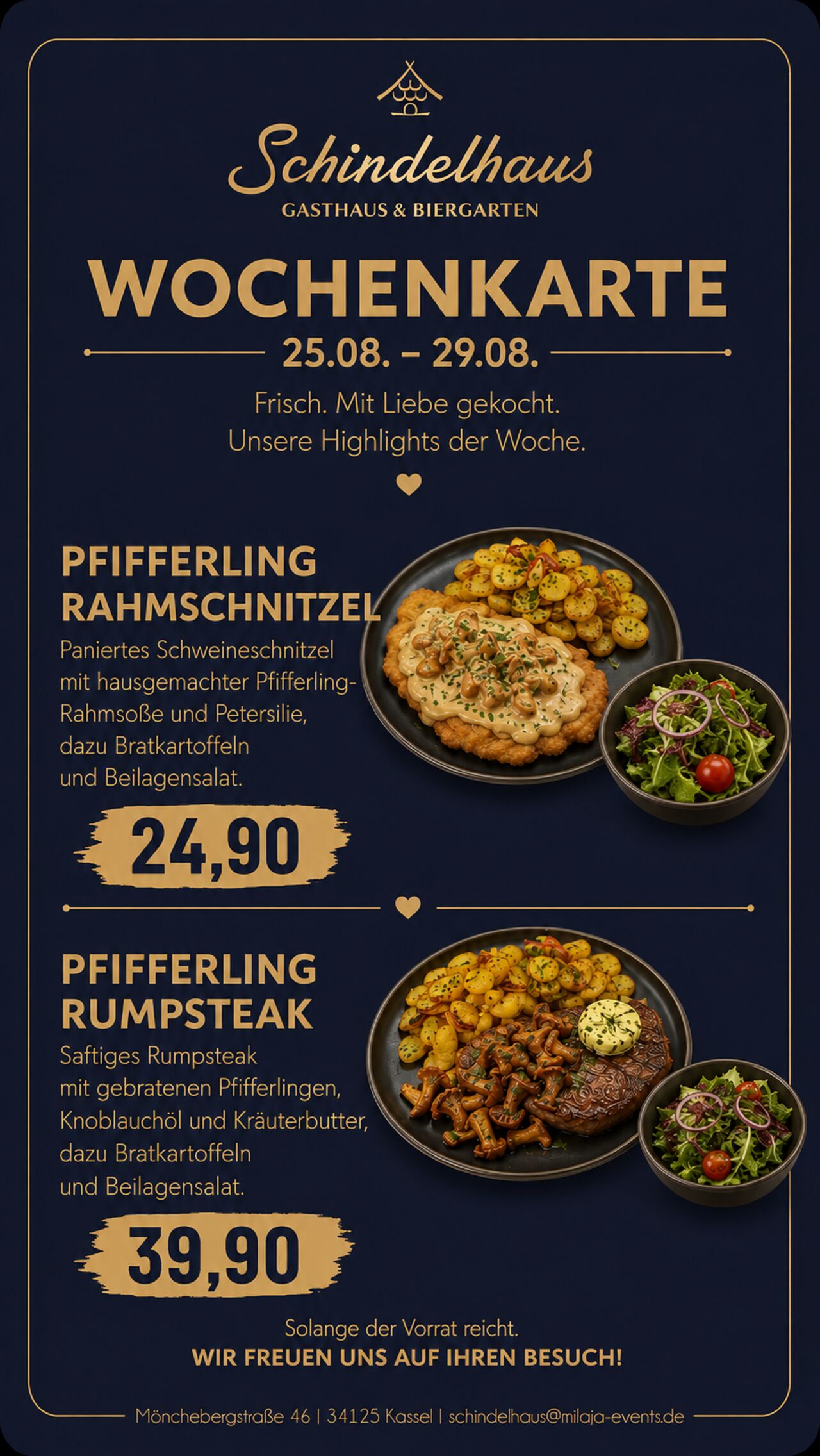 Wochenkarte 25.08.-29.08.26