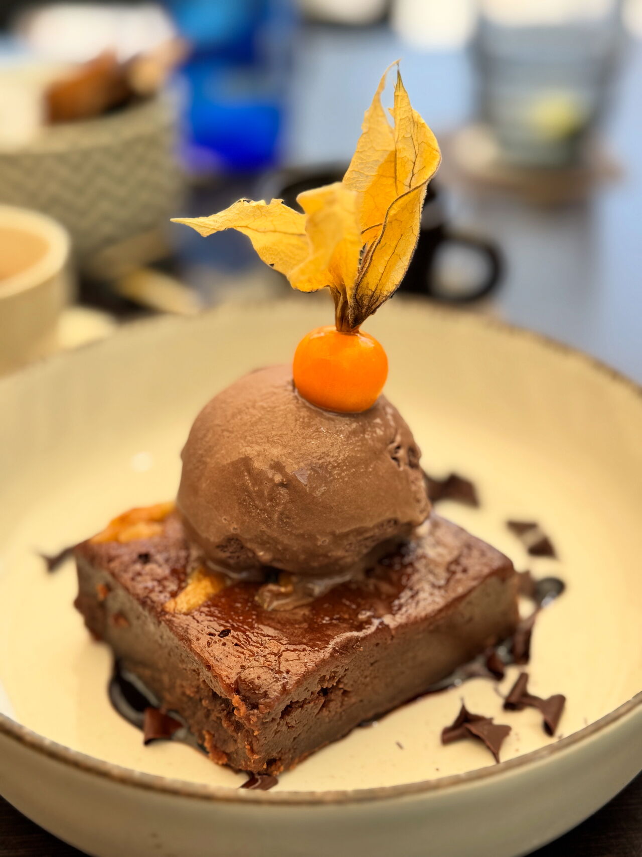 Brownie de chocolate negro / Chocolate brownie