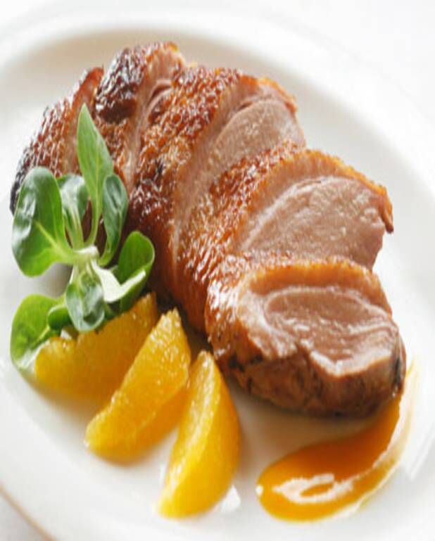 Magret de canard aux agrumes