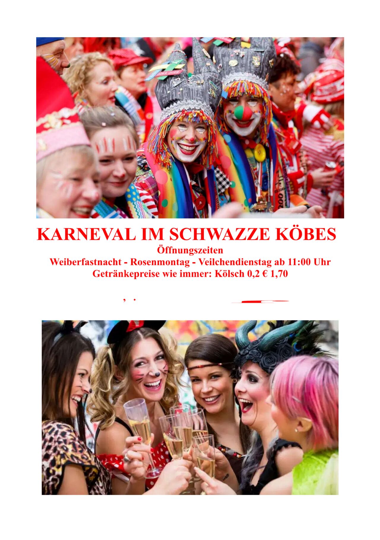Karneval im Schwazze Köbes