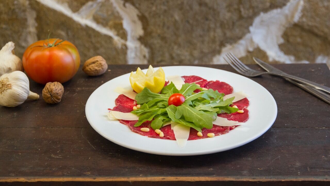 Carpaccio de ternera