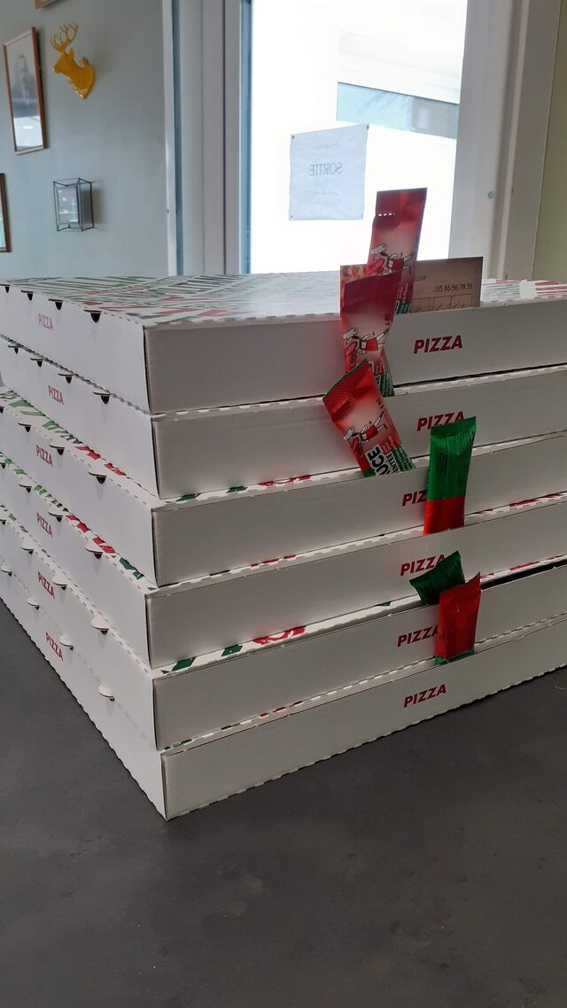 Pizzas à emporter 