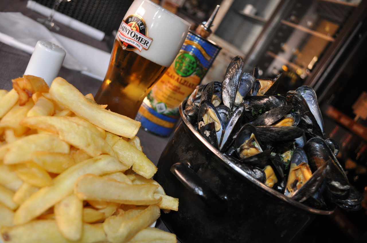 Mussels mariner with french fries
Moule marinières frites