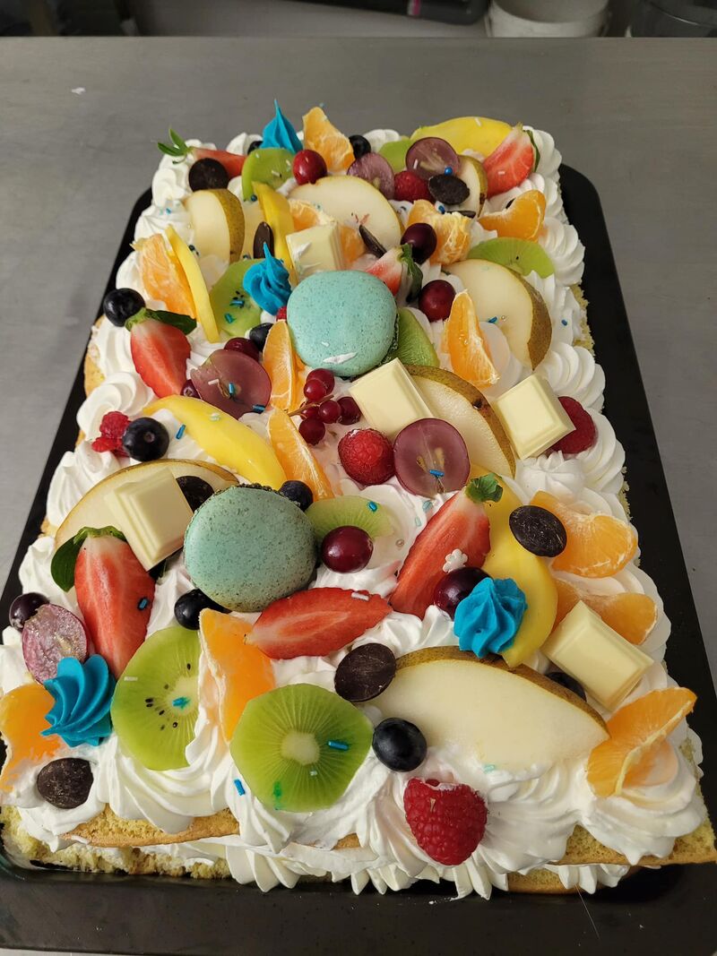 Number Cake rectangle