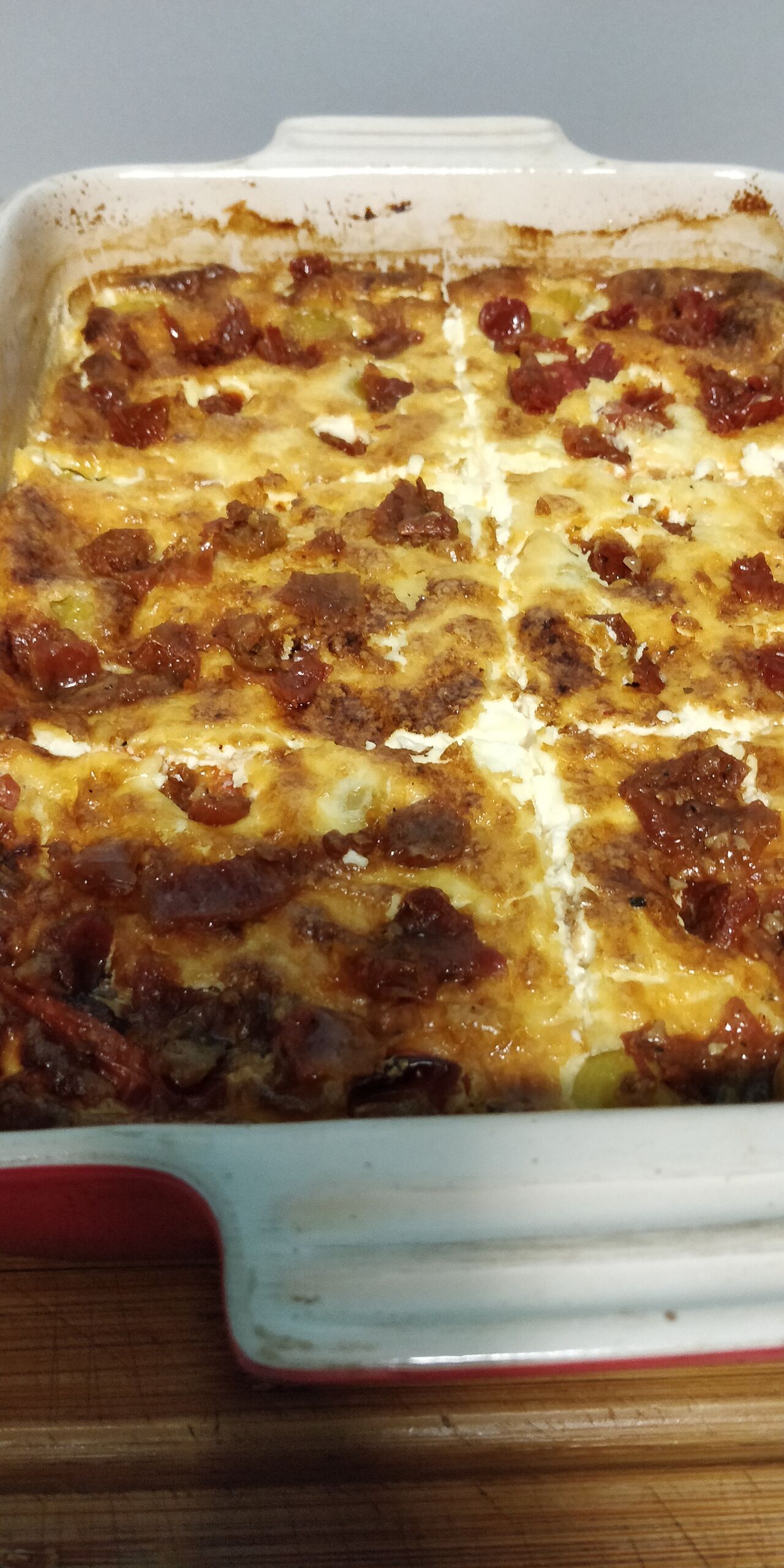 Cannelloni farcis au blettes, courgettes et béchamel au colombo