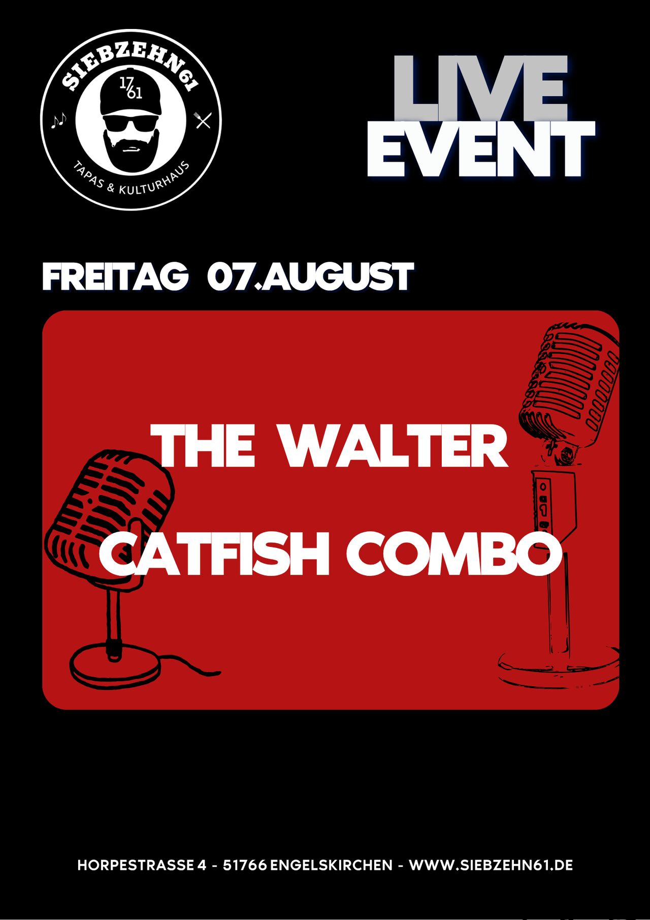 Fr. 07. August The Walter Catfish Combo