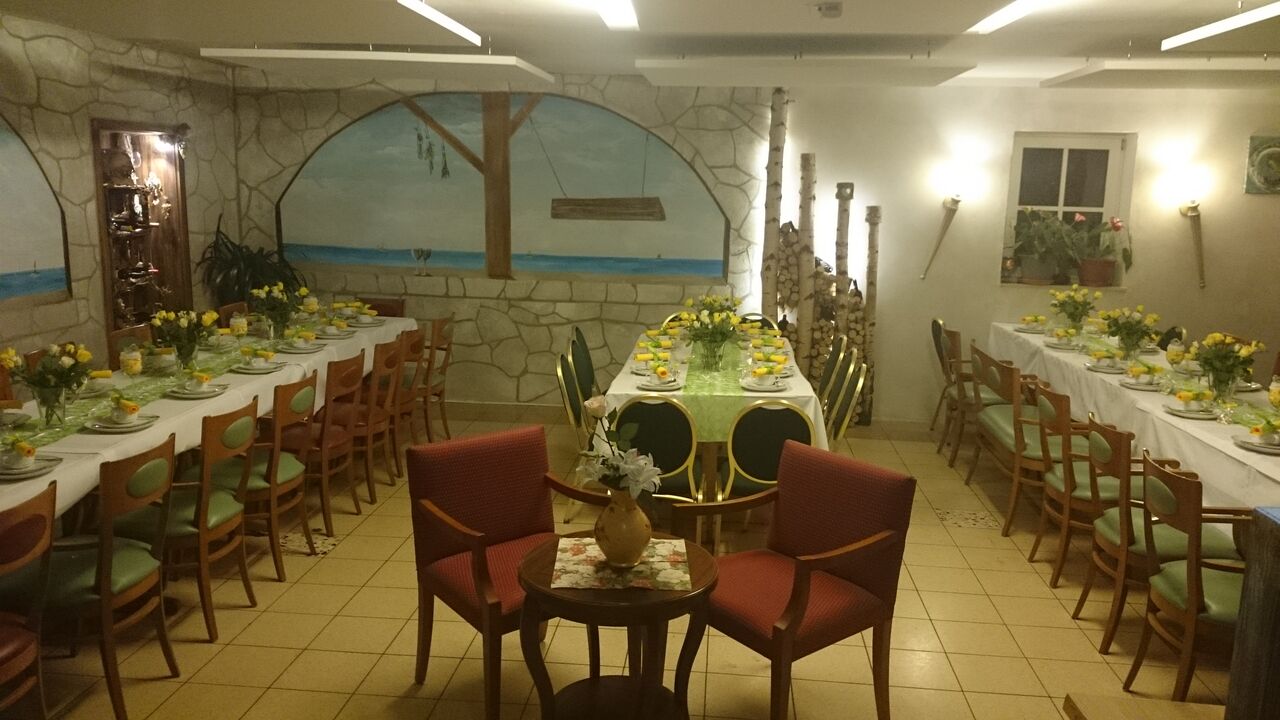 Unser Saal bis zu 60Personen für verschiedenste Anlässe