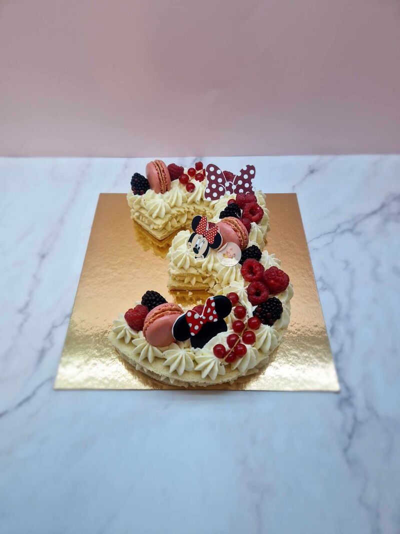 Chiffre 3 thème Minnie