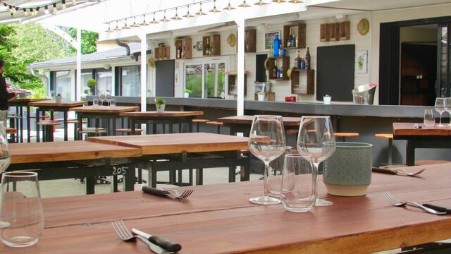 Notre terrasse ombragée