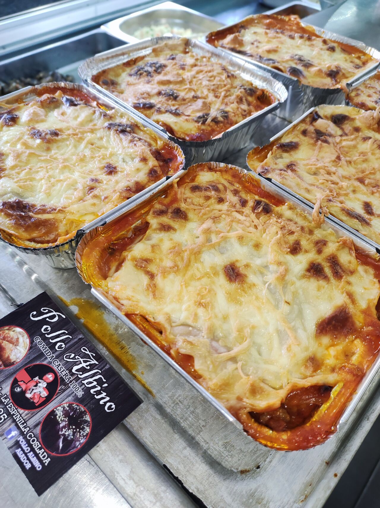 Lasañas 100% caseras