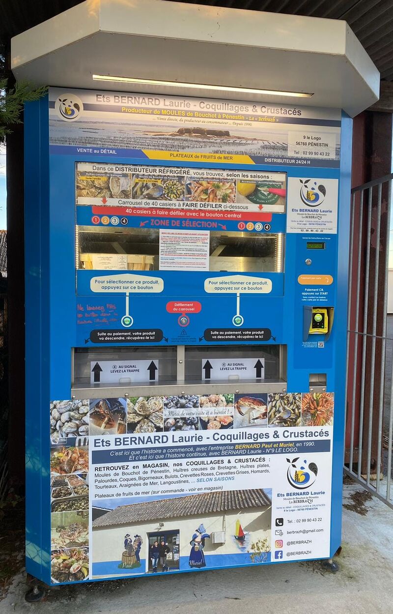 DISTRIBUTEUR 24/4 réfrigéré